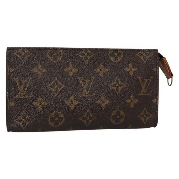 LOUIS VUITTON Monogram Bucket GM Accessory Pouch LV Auth 138640 - Picture 1 of 16